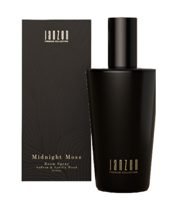 JANZEN ROOM SPRAY MIDNIGHT MOSS PREMIUM BLACK 300ML